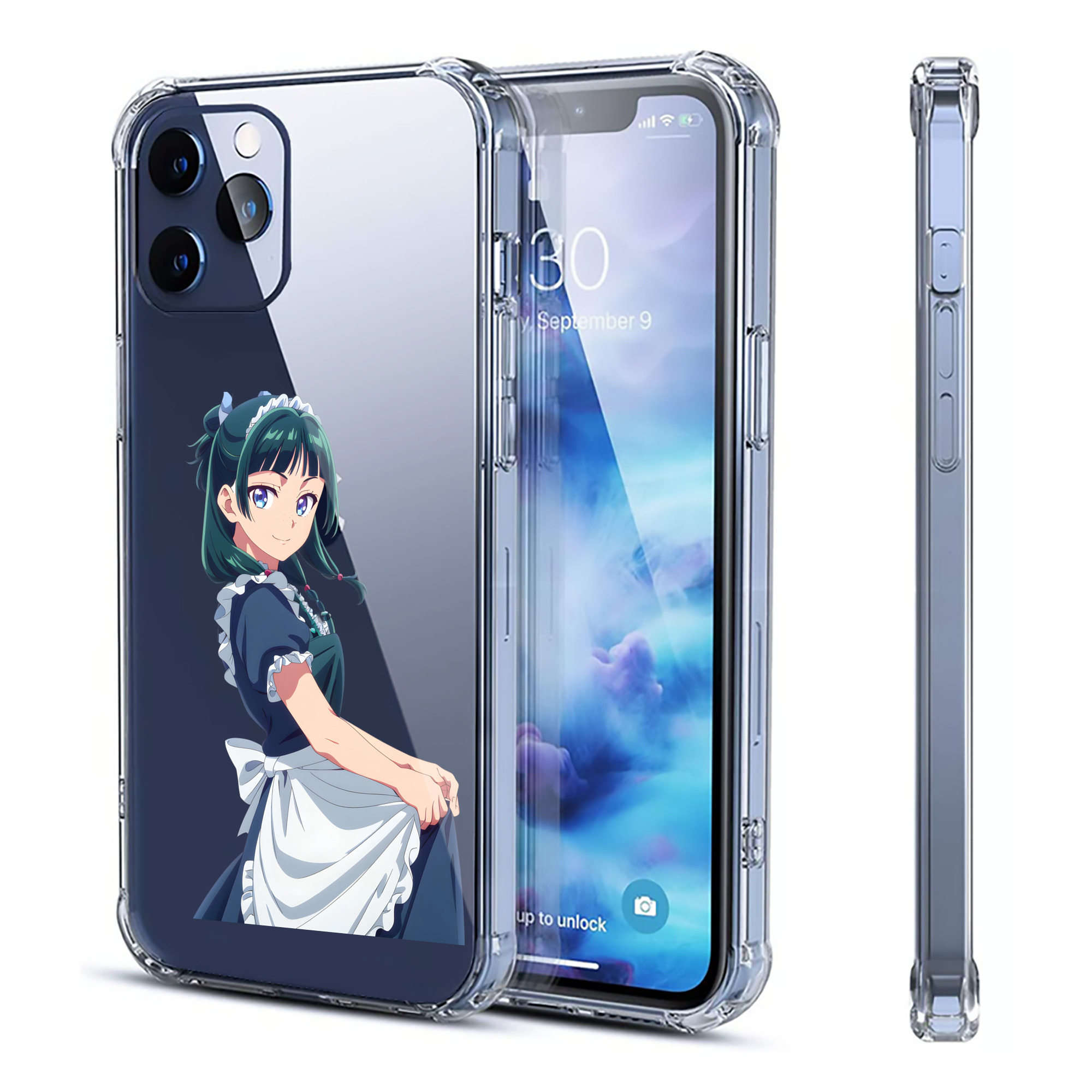 （画像用） 薬屋のひとりごと The Apothecary Diaries 【iPhone 12シリーズ対応】透明スマホケース（クリアソフトケース）